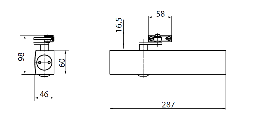 TS 4000 rozměry